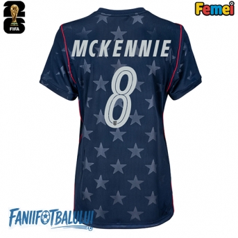 Statele Unite Weston McKennie #8 Echipament de Fotbal Replică Mondial 2026 Femei Deplasare